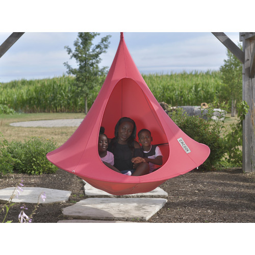 Cacoon Canvas Steel Hammock Temple Webster